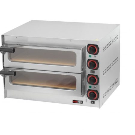 ELECTRIC SNACK PIZZA OVEN – W/ STONE / DOUBLE FP 67 R