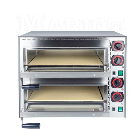ELECTRIC SNACK PIZZA OVEN – W/STONE/ DOUBLE FP 68 R