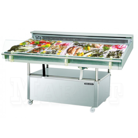 Fish Display Chiller 6 shelve- FDC6 S/S