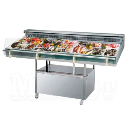 Fish Display Chiller 8 shelve- FDC8 S/S
