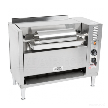 Vertical Conveyor Bun Grill Toaster- M-83